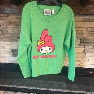 Forever 21 Green My Melody Sweater